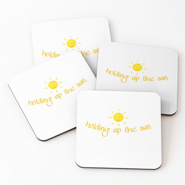 Item preview, Holding up the sun Sticker  designed and sold by Empiirean123.