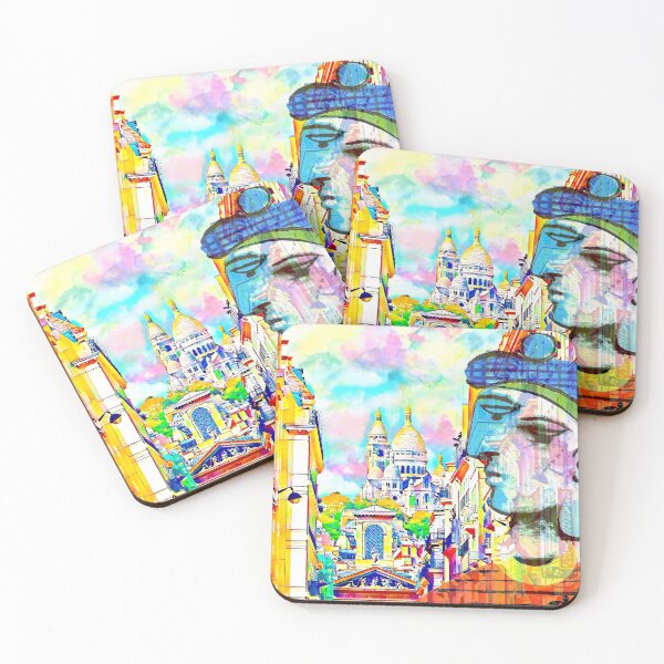 Item preview, Marie-Thérèse Walter in blue beret on Montmartre designed and sold by EkaArtShop.