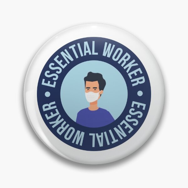 Item preview, Essential Worker - Blue designed and sold by Littlebop.