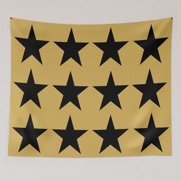Item preview, Large BLACK and GOLD STARS  designed and sold by RachelMacht.