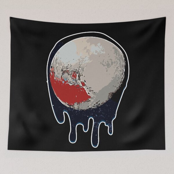 Item preview, Pluto the little planet with a big heart designed and sold by BRU Design.