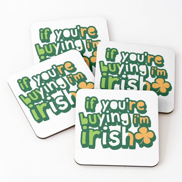 Aperçu de l'œuvre Jour de la Saint Patrick si vous achetez je suis irlandais créée et vendue par TheFlipRepublic.