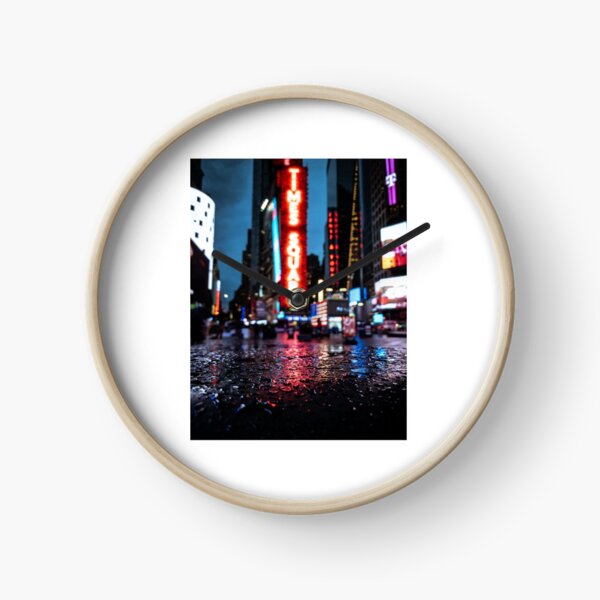 city life downtown collection Clock