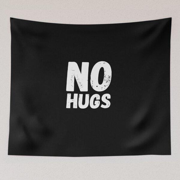 Item preview, No hugs no hugs saying corona pandemic designed and sold by Bearded-Viking.