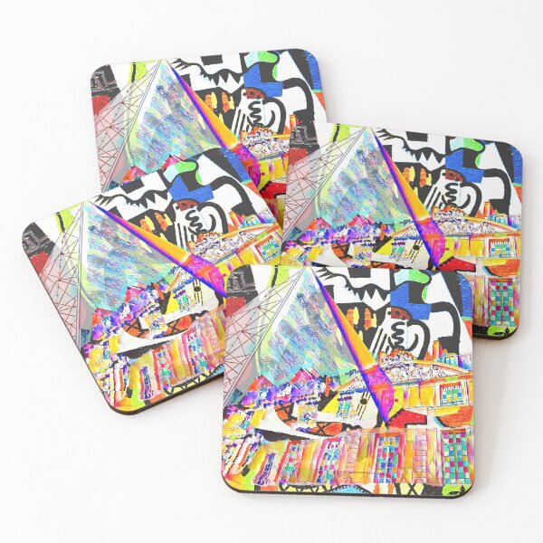 Item preview, The Musée Picasso and Picasso's "Harlequin playing a guitar" designed and sold by EkaArtShop.