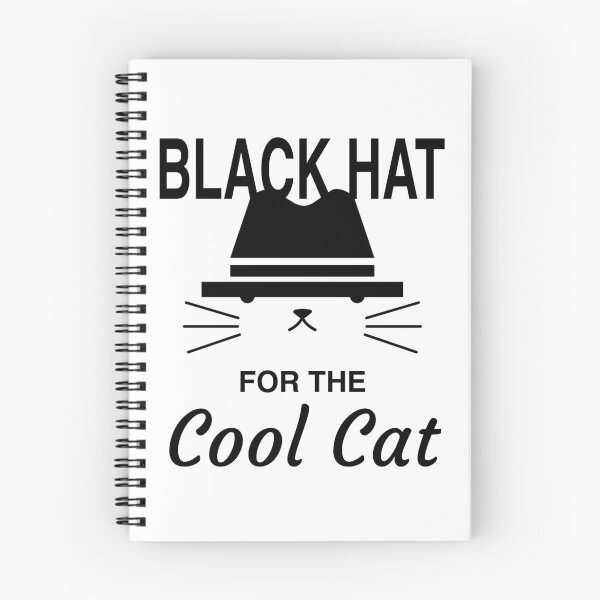 Artikelvorschau, Schwarzer Hut für die coole Katze entworfen und verkauft von curledup-cat.