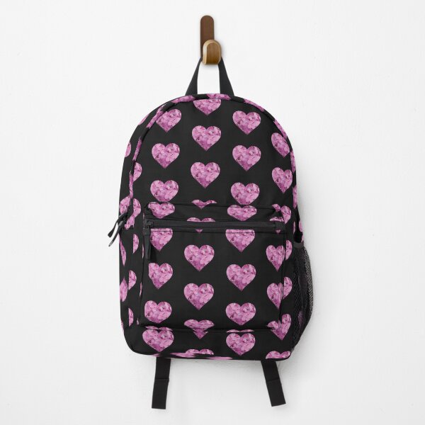Item preview, pink floral heart designed and sold by pineappledizajn.