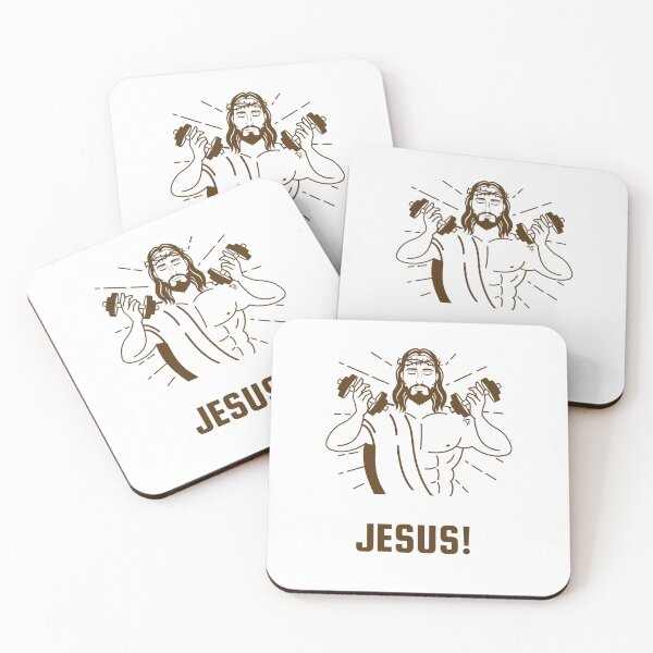 Item preview, Jesus Working Out - Holy Excercise designed and sold by Smart-Arts.