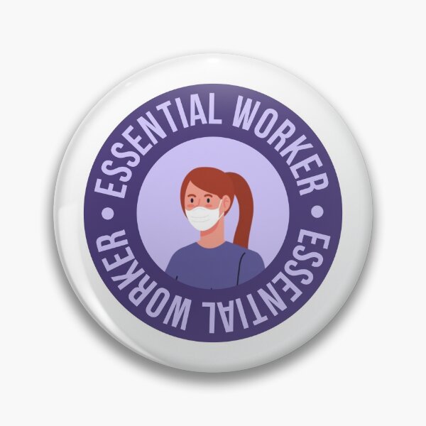 Item preview, Essential Worker - Purple designed and sold by Littlebop.