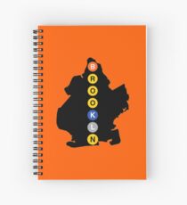 Brooklyn Subway Spiral Notebook