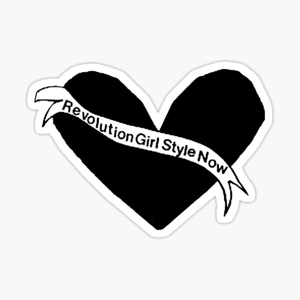 Revolution girl style now Sticker
