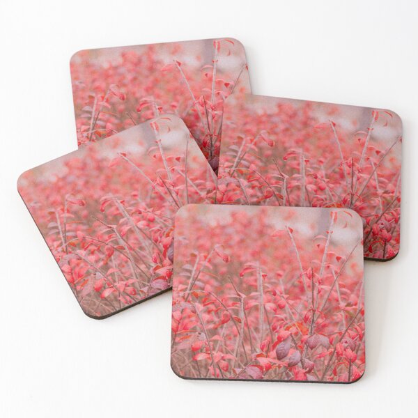 Item preview, Red Burning Bush Leaves Retro Photo designed and sold by graemariedesign.