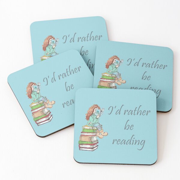 Item preview, I'd rather be reading designed and sold by Murrell-Doodles.