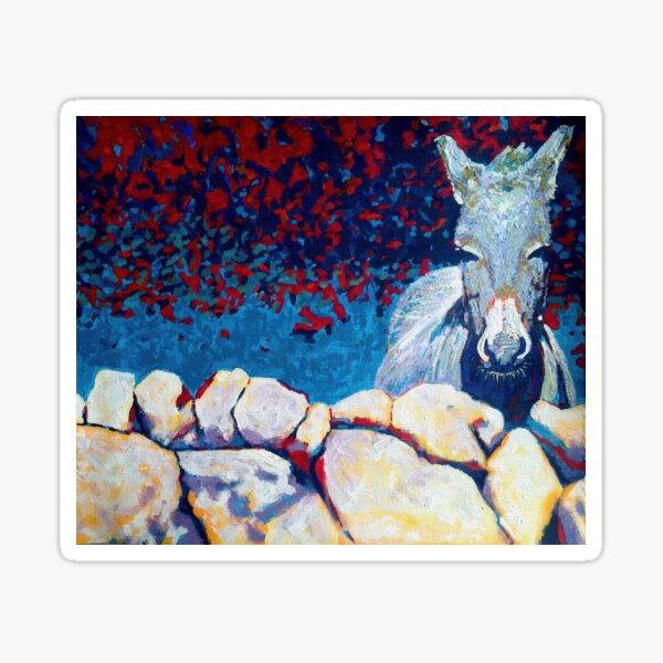 Wall, Donkey (Ireland) Sticker