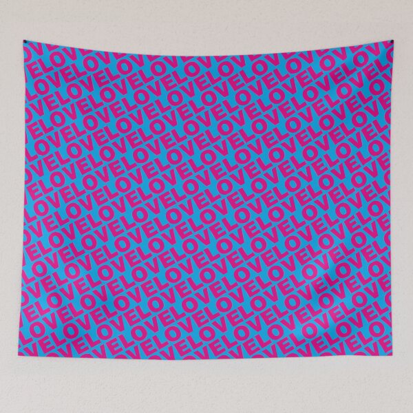 Item preview, Blue and pink Love is in the air designed and sold by GingerBest.