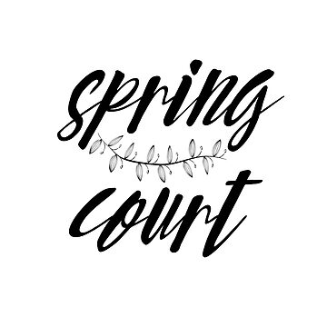 Artwork thumbnail, Spring Court - ACOTAR by AsteriaBooks