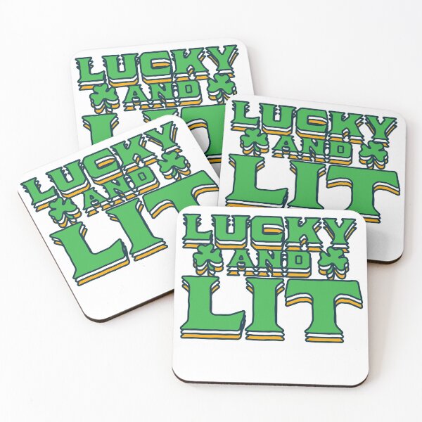 Item preview, St Patrick day Lucky and lit designed and sold by TheFlipRepublic.