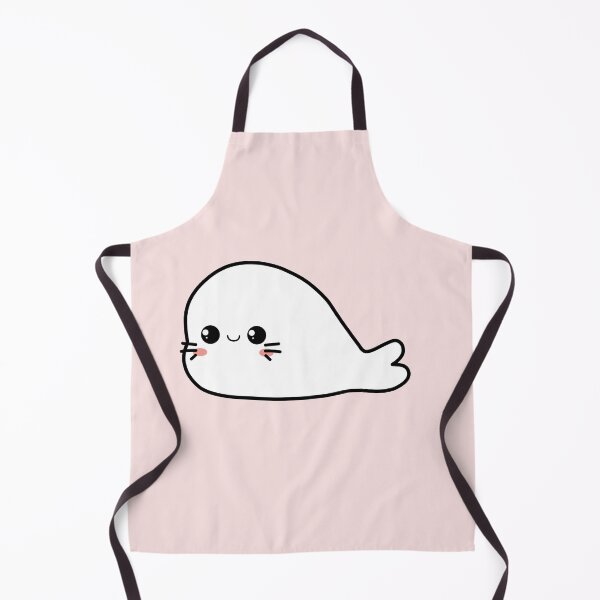 Item preview, Cute Kawaii White Seal designed and sold by MirkasDesign.