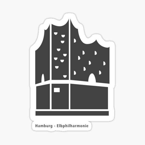 Artikel-Vorschau von  Wahrzeichen der Hamburger Elbphilharmonie, designt und verkauft von AnsgarVollmer.