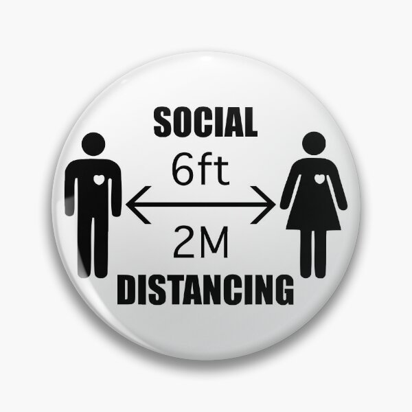 Item preview, Social_Distancing_Sign designed and sold by auraclover.