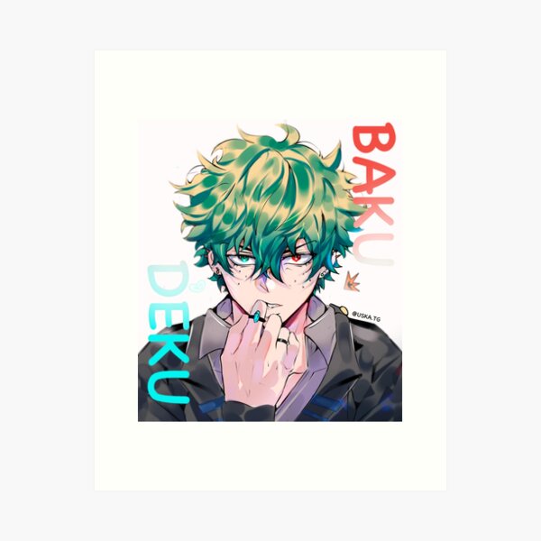 Deku X Bakugou Art Prints for Sale | Redbubble