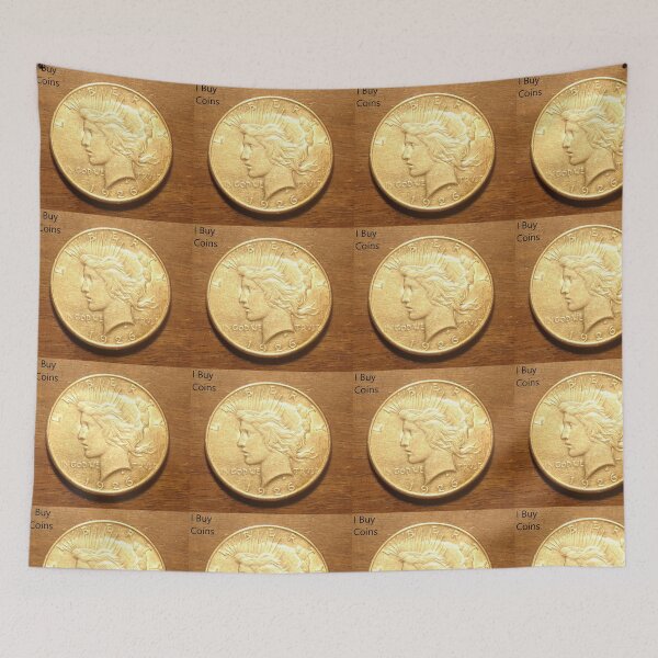 Item preview, Peace Dollar I Buy Coins designed and sold by coinsxcrochet.
