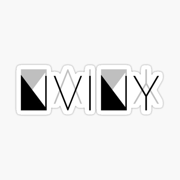 Item preview, NVINY Reflected Logo designed and sold by NVINY.