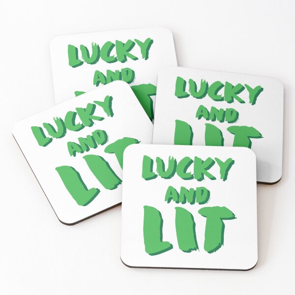 Item preview, St Patrick day Lucky and lit designed and sold by TheFlipRepublic.
