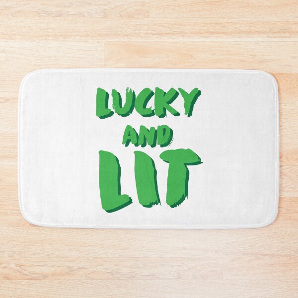 Item preview, St Patrick day Lucky and lit designed and sold by TheFlipRepublic.