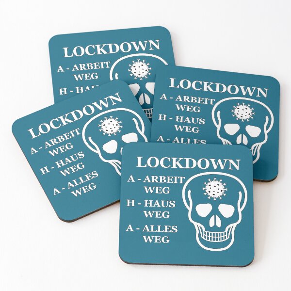 Item preview, LOCKDOWN - AHA designed and sold by ARTmanhART.