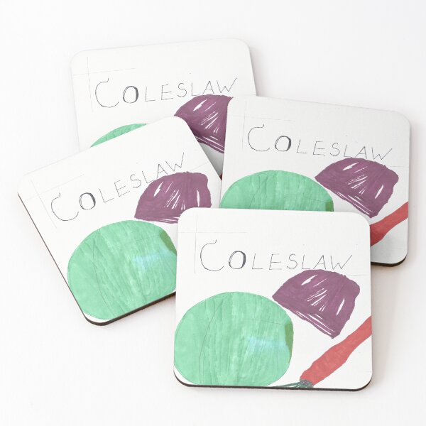 Item preview, Coleslaw - Vibrant produce in a cool salad  designed and sold by newartsyguy.