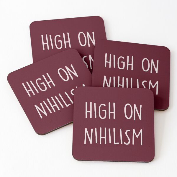 Artikelvorschau, "High On Nihilism" Dope Minimal Design (Licht) entworfen und verkauft von grofith22.