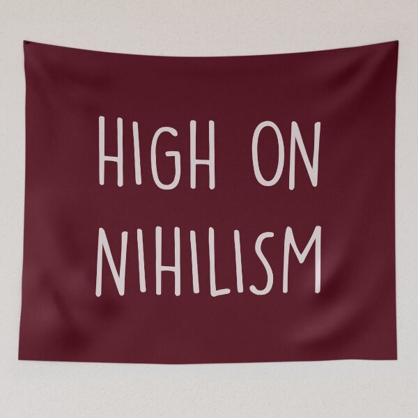 Artikelvorschau, "High On Nihilism" Dope Minimal Design (Licht) entworfen und verkauft von grofith22.
