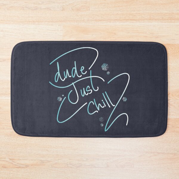 Item preview, dude Just chill  designed and sold by ZinniaBlues.