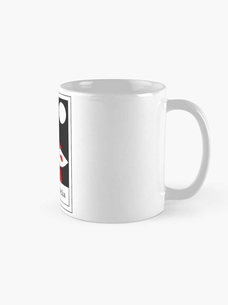 Alternate view of Red Husky Media Logo Mug
