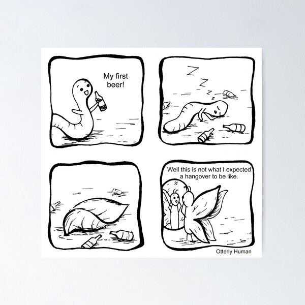 Item preview, First Beer designed and sold by Otterly Human.