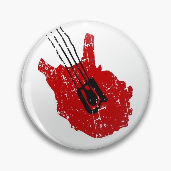 Item preview, Distressed Red Electric Bass Guitar designed and sold by JoBella-Designs.