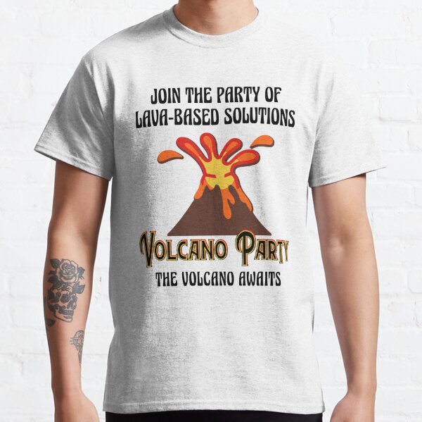 Volcano Party - light Classic T-Shirt