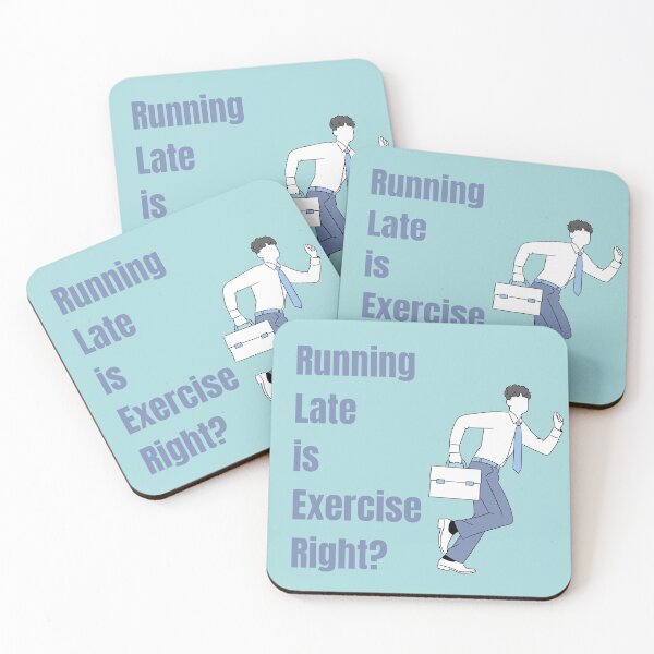 Item preview, Running Late | Exercise |Running Late is exercise Right? designed and sold by Onprime.