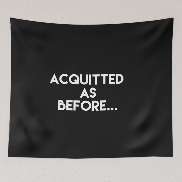 Item preview, ACQUITTED AS BEFORE designed and sold by WowAllinOne.