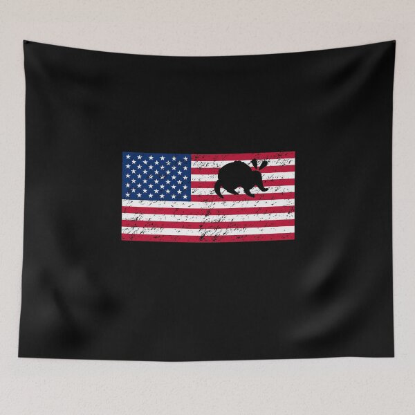 Item preview, Aardvark Patriotic American Flag designed and sold by Salvadax.