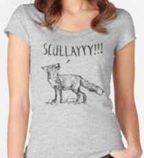 What a Certain Fox Says Women's Fitted Scoop T-Shirt