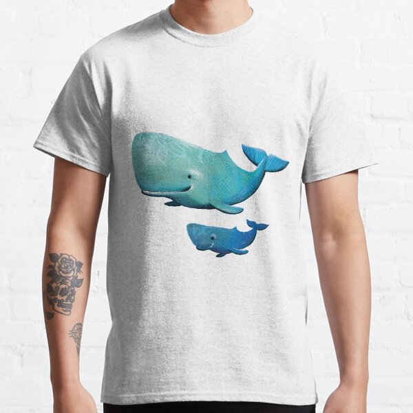 Whale mom and kid II Classic T-Shirt