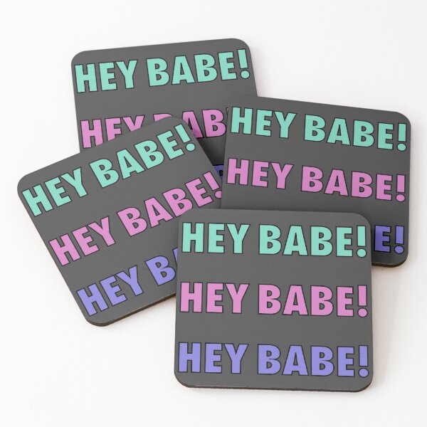 Item preview, HEY BABE! designed and sold by thebcarts.
