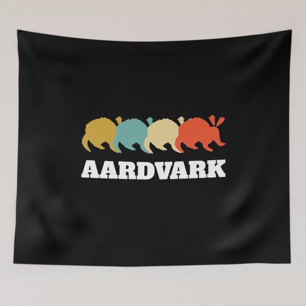 Item preview, Retro Vintage Aardvark designed and sold by Salvadax.