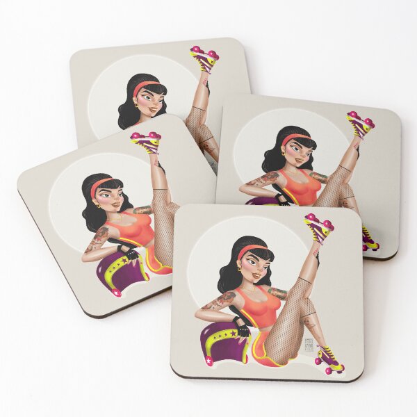 Item preview, M&m Designs - Rollergirl designed and sold by chimpunilustracion.