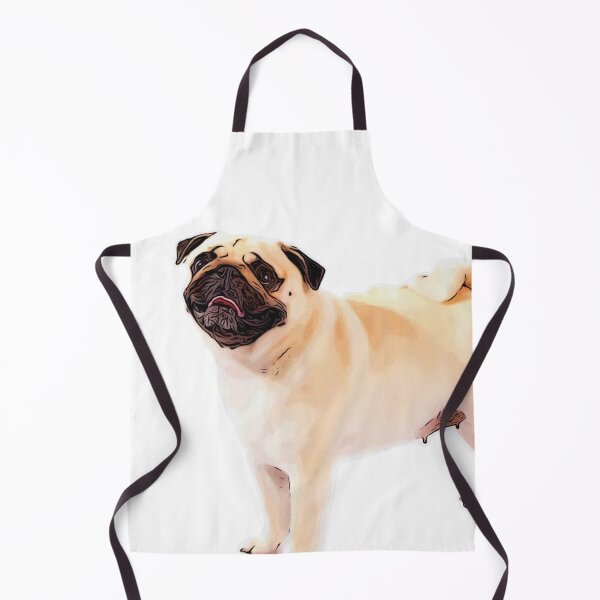 Item preview, Cute Pug lineart Design designed and sold by BayRosePets.