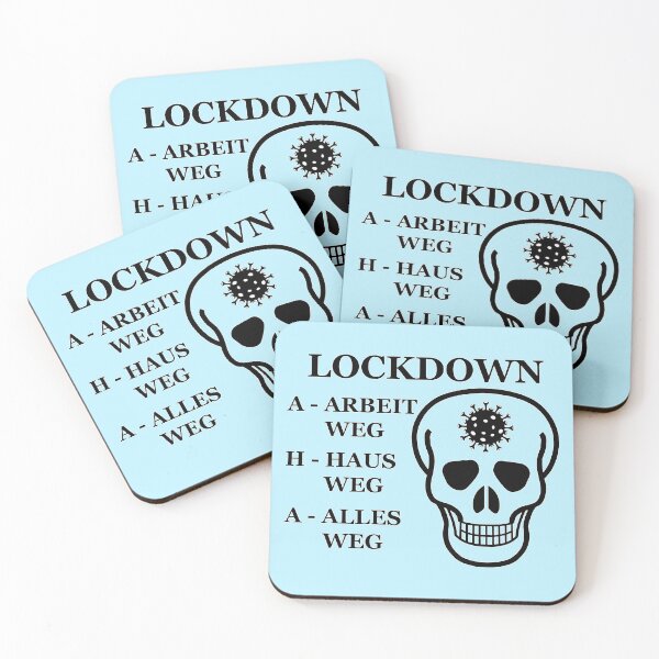 Item preview, LOCKDOWN - AHA designed and sold by ARTmanhART.