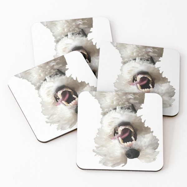 Item preview, Silly White Puppy Laughing designed and sold by AMGImpressions.