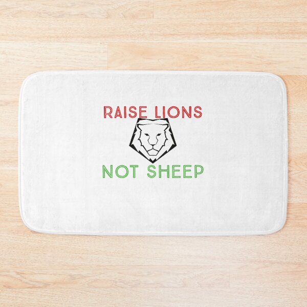 Item preview, raise lions not sheep designed and sold by GilesTs.